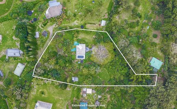 2 Acres of Residential Land with Home for Sale in Haʻikū, Hawaii
