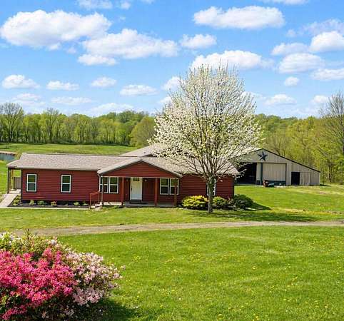 6.25 Acres of Land with Home for Sale in Amanda, Ohio