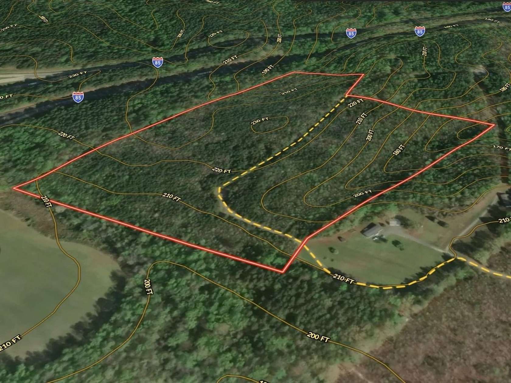 30 Acres of Recreational Land for Sale in Dinwiddie, Virginia