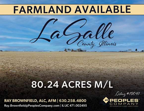 80.2 Acres of Land for Sale in Grand Ridge, Illinois