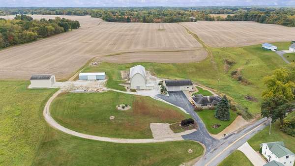 21 Acres of Land with Home for Sale in Berrien Springs, Michigan