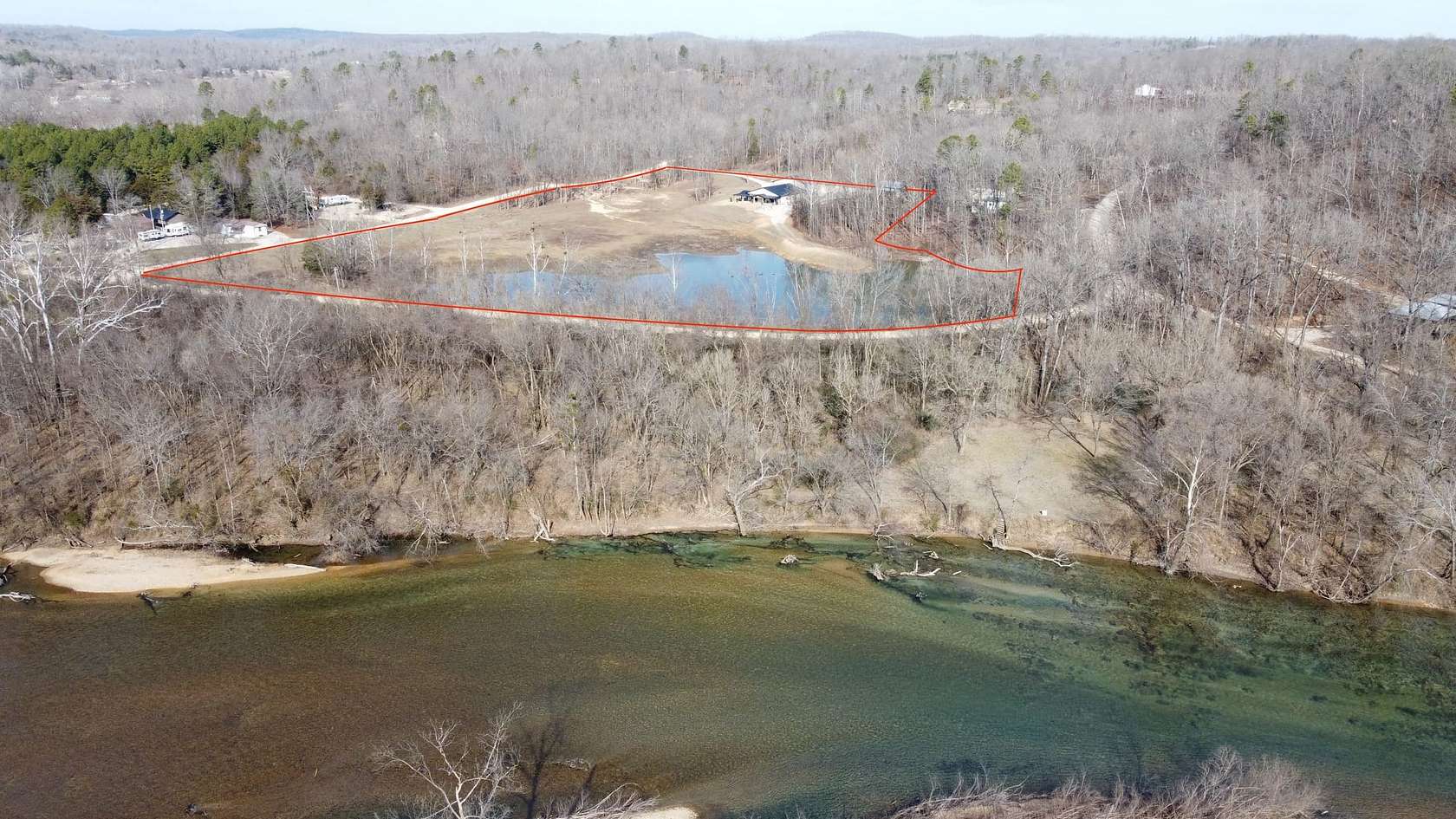 10.7 Acres of Land with Home for Sale in Van Buren, Missouri