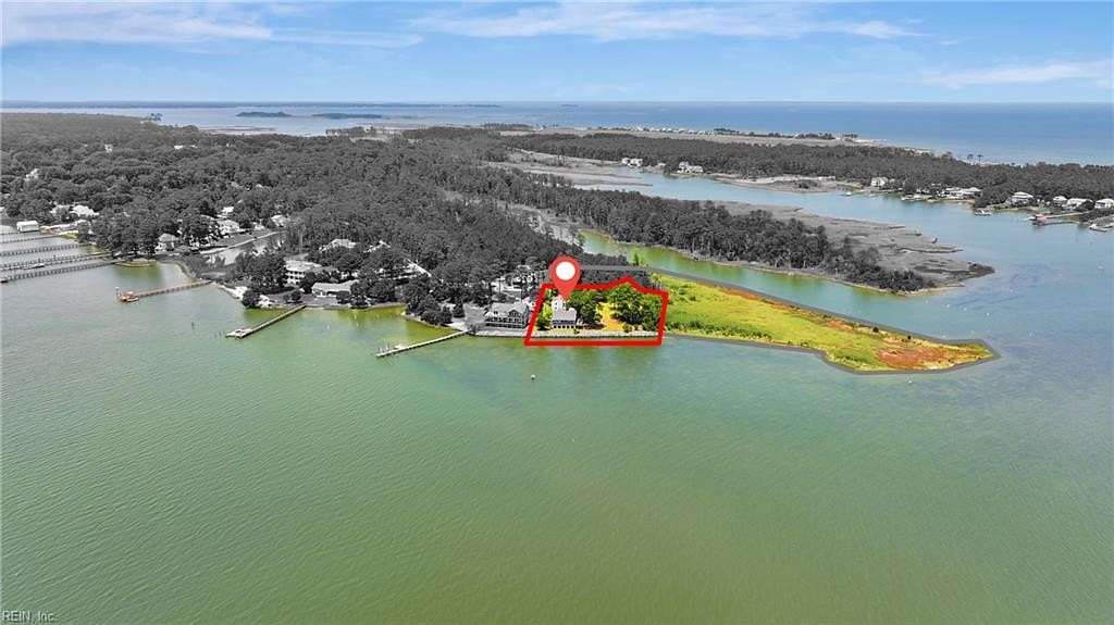 5.5 Acres of Land with Home for Sale in Seaford, Virginia