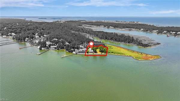 5.5 Acres of Land with Home for Sale in Seaford, Virginia