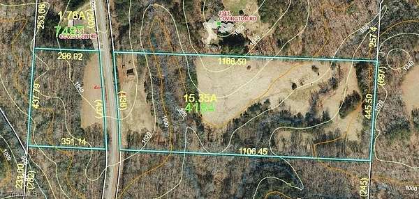 15.4 Acres of Land for Sale in King, North Carolina