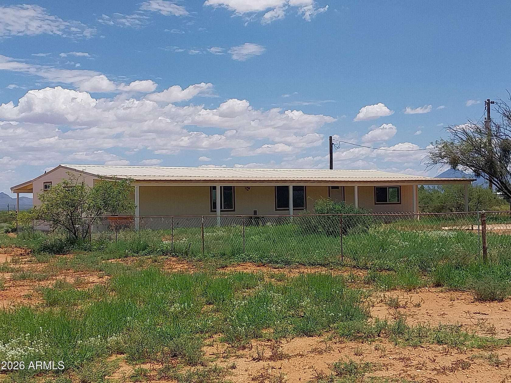 5.44 Acres of Land with Home for Sale in Hereford, Arizona
