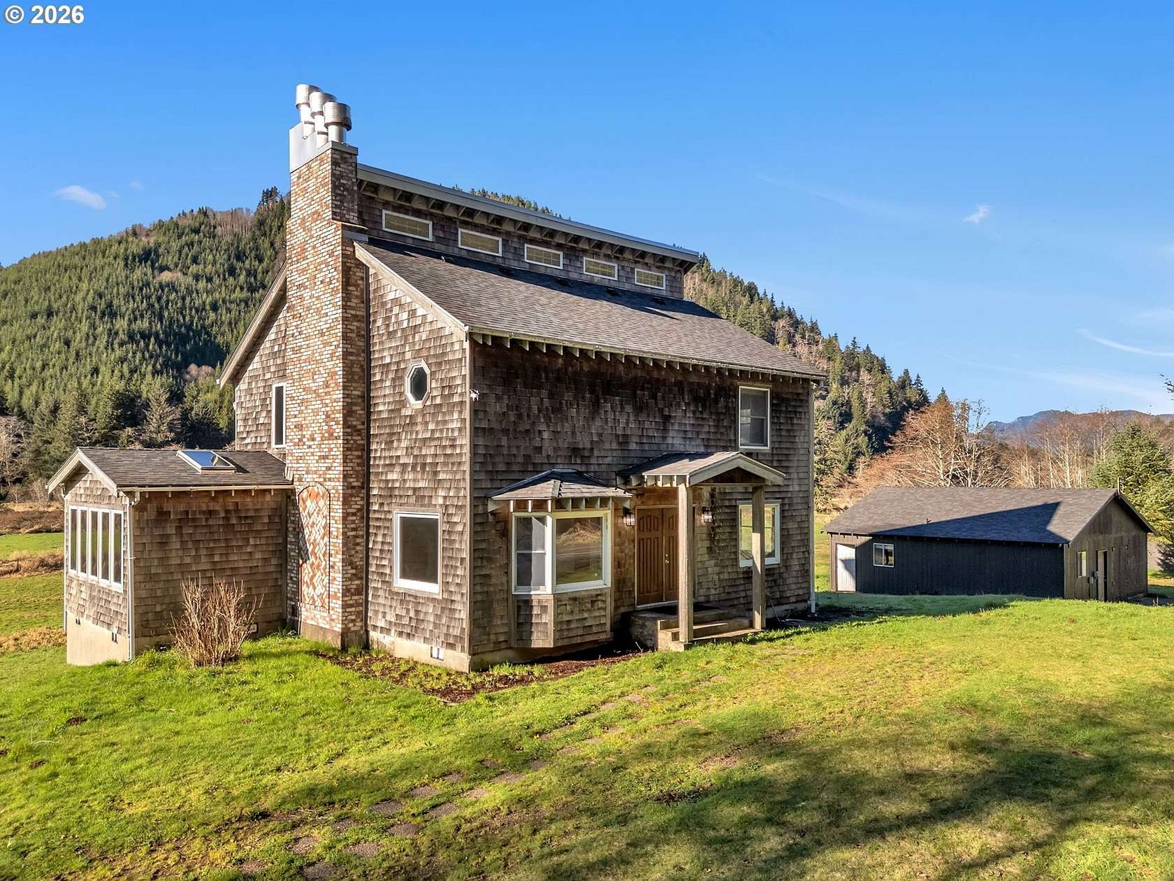 1.86 Acres of Residential Land with Home for Sale in Nehalem, Oregon