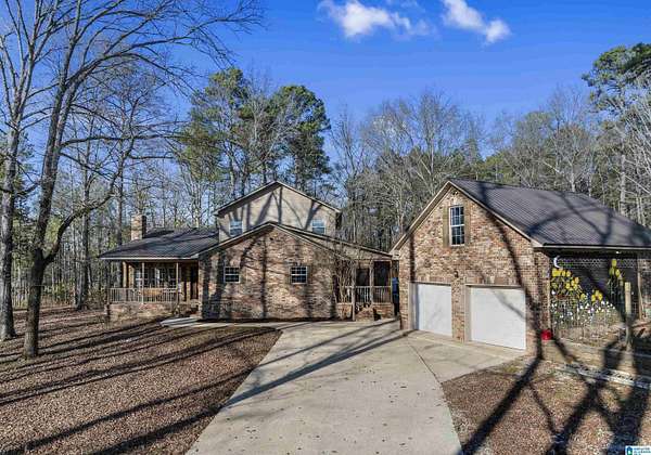 3 Acres of Residential Land with Home for Sale in Wilsonville, Alabama