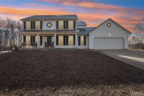 30.7 Acres of Land with Home for Sale in Silex, Missouri