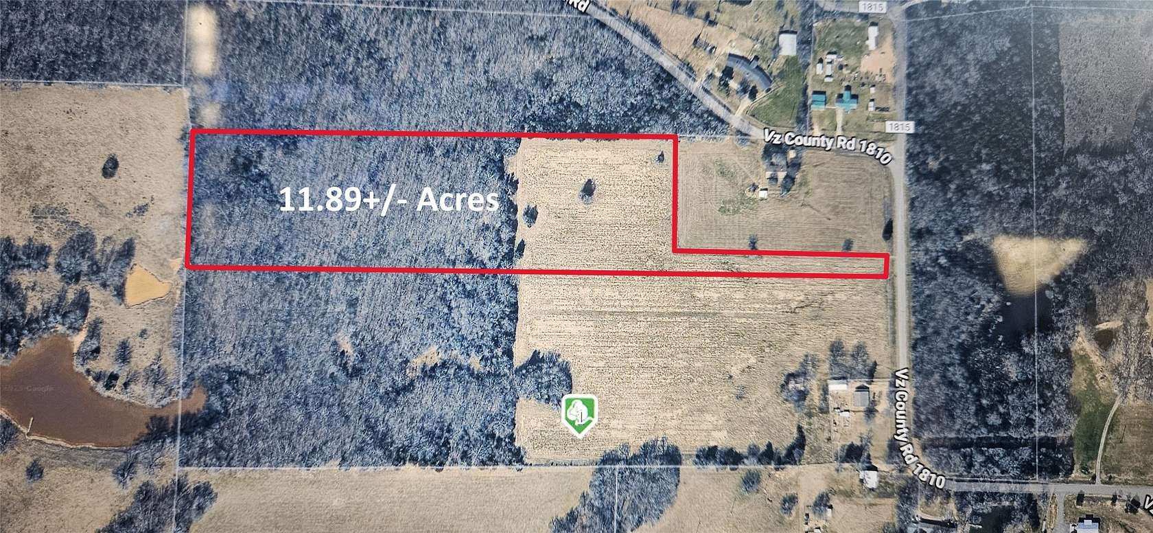 11.9 Acres of Land for Sale in Grand Saline, Texas