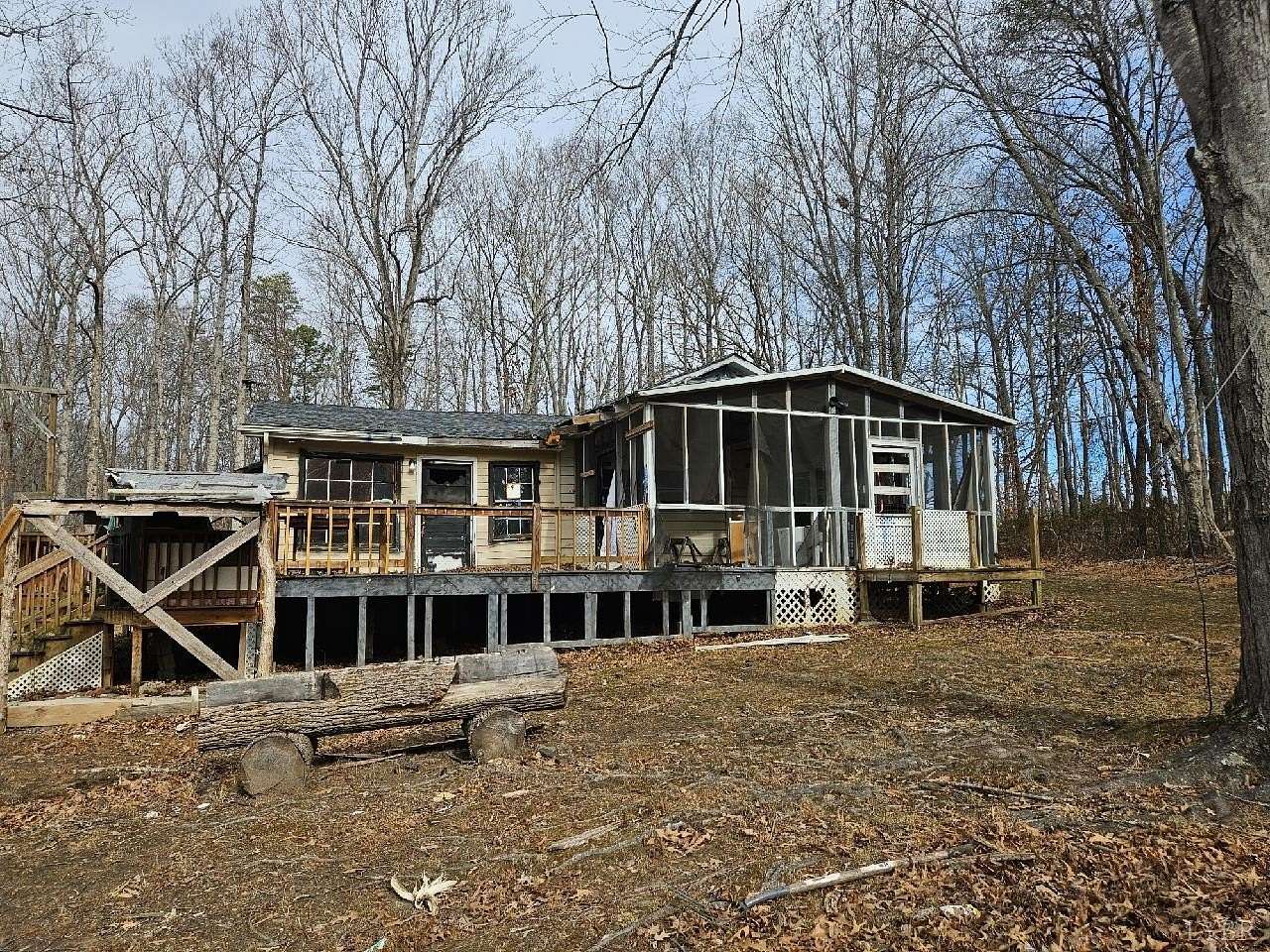 4.14 Acres of Land with Home for Sale in Evington, Virginia