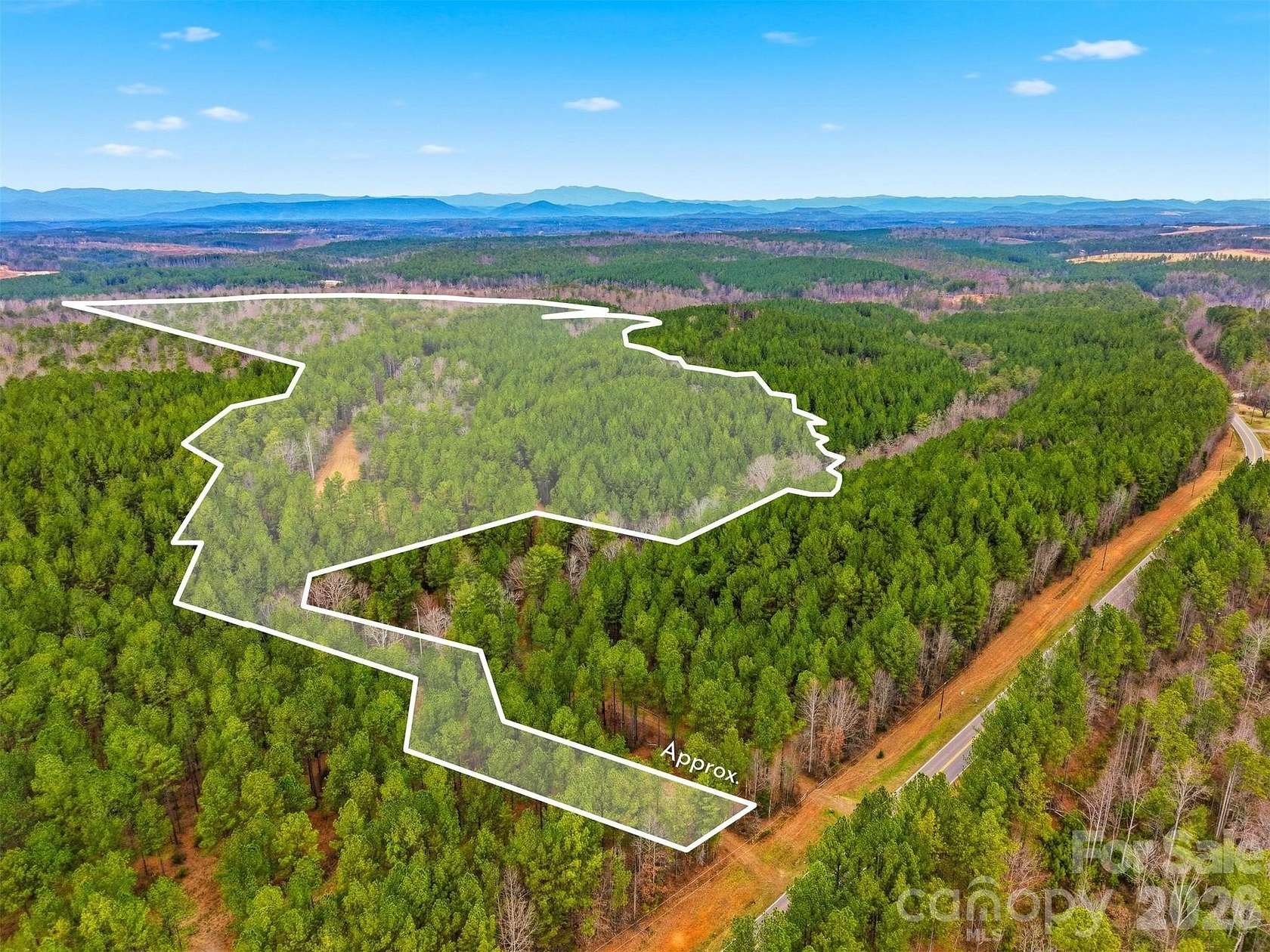 109 Acres of Recreational Land for Sale in Morganton, North Carolina