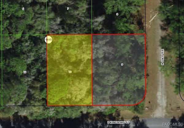 0.27 Acres of Residential Land for Sale in Citrus Springs, Florida