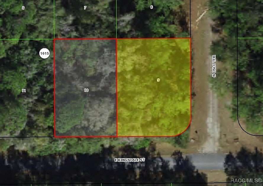 0.23 Acres of Residential Land for Sale in Citrus Springs, Florida