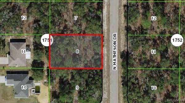 0.23 Acres of Residential Land for Sale in Citrus Springs, Florida