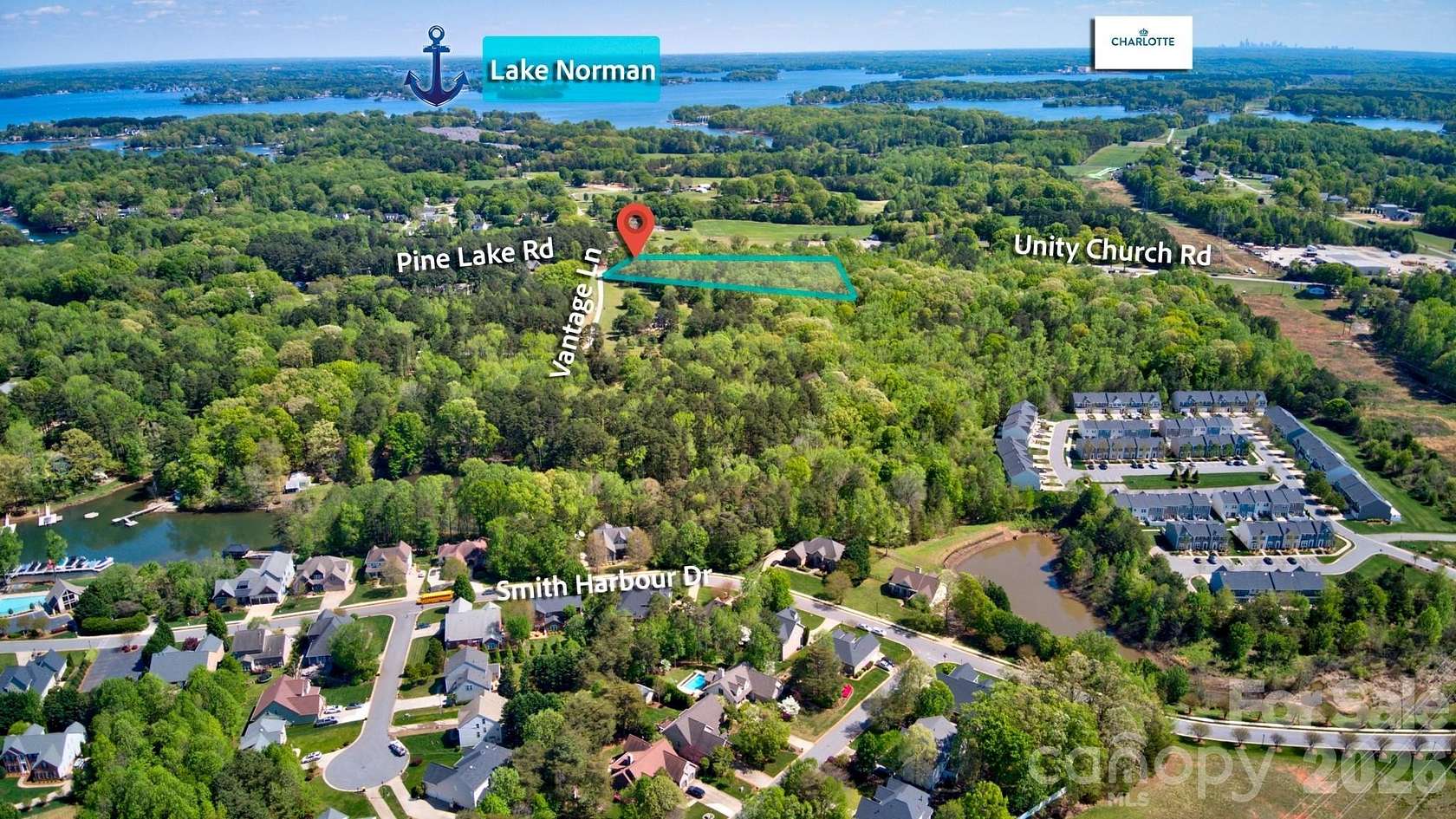 2.17 Acres of Residential Land for Sale in Denver, North Carolina