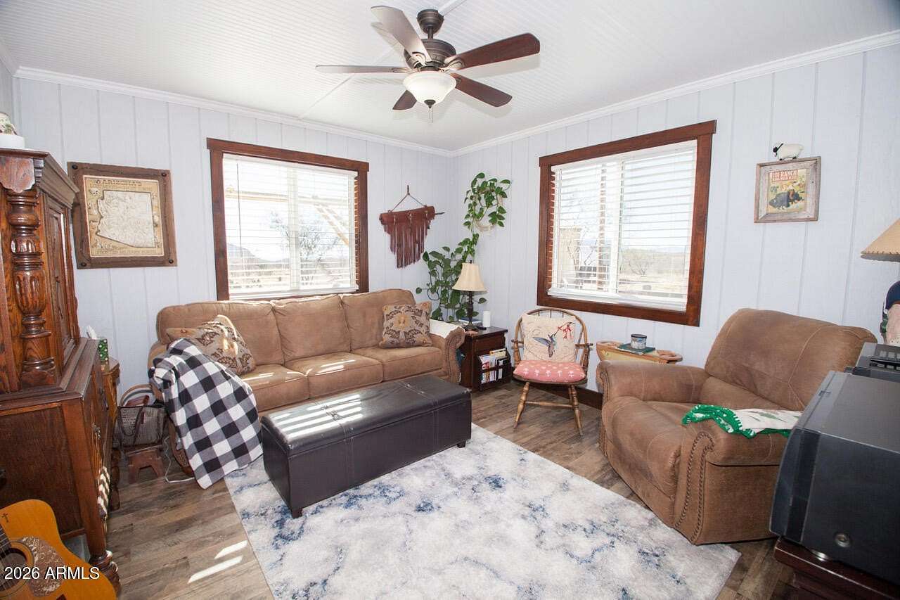 20.1 Acres of Land with Home for Sale in Elfrida, Arizona