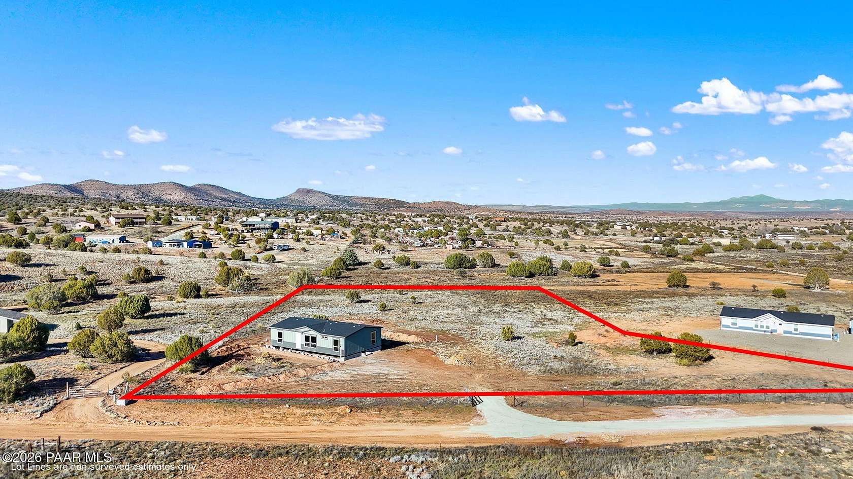 2.77 Acres of Residential Land with Home for Sale in Chino Valley, Arizona