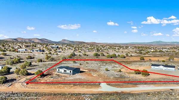 2.77 Acres of Residential Land with Home for Sale in Chino Valley, Arizona