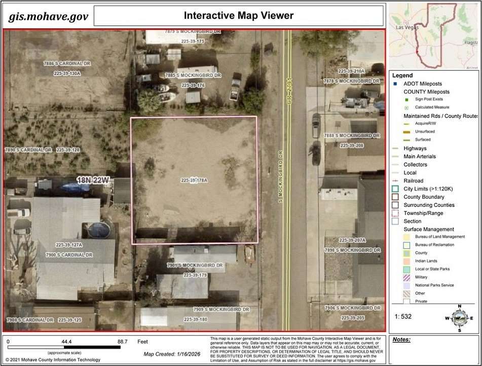 0.23 Acres of Residential Land for Sale in Mohave Valley, Arizona