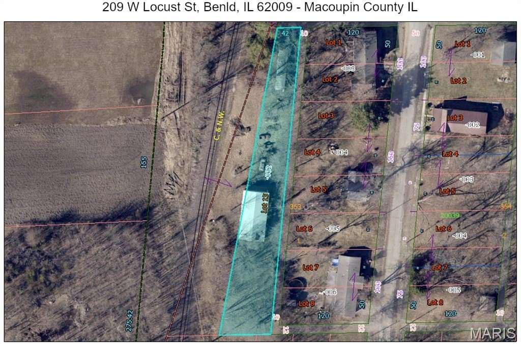 0.48 Acres of Residential Land for Sale in Benld, Illinois