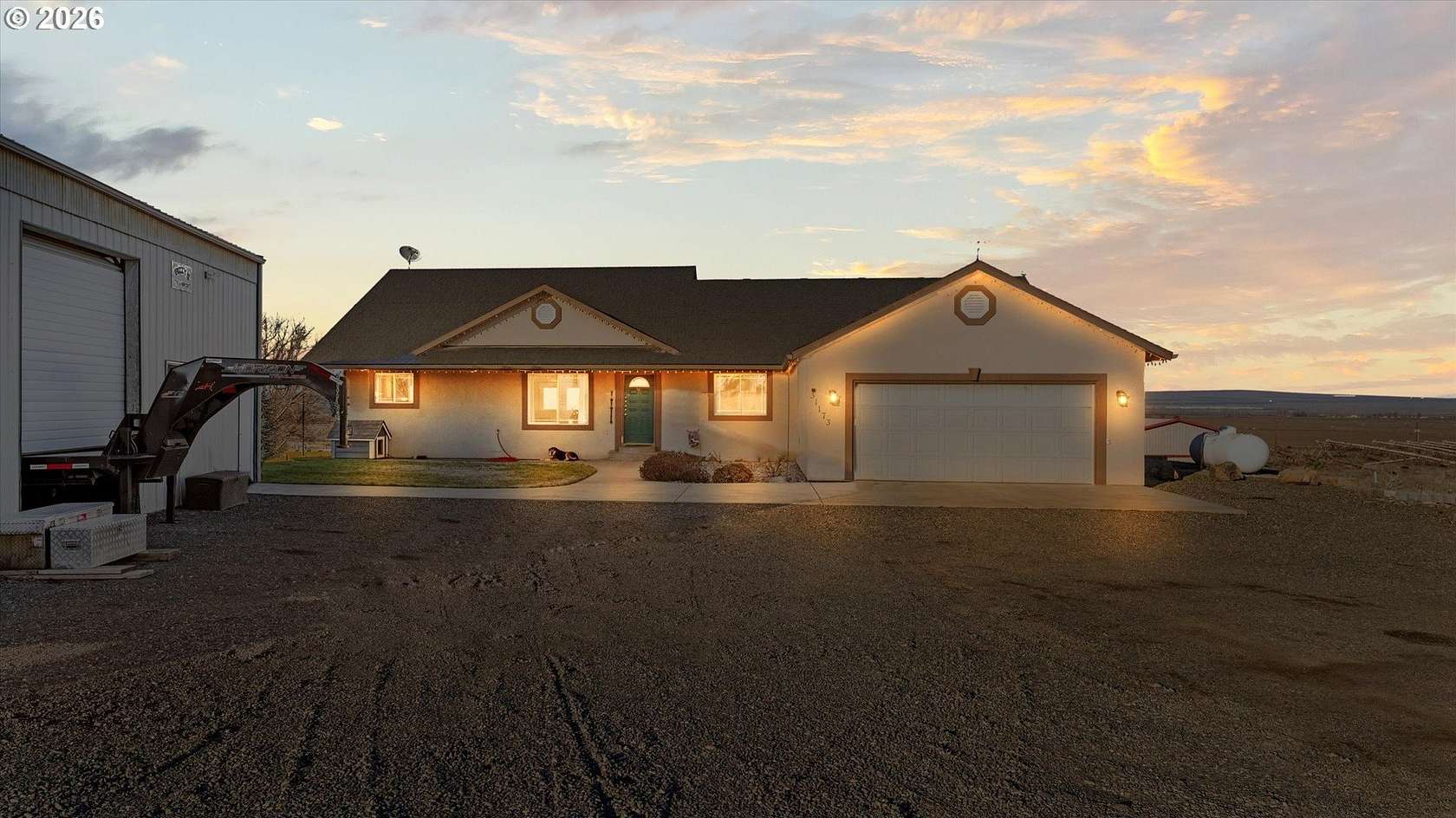 2 Acres of Residential Land with Home for Sale in Hermiston, Oregon