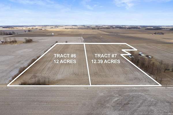 12 Acres of Agricultural Land for Sale in Russiaville, Indiana