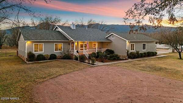 2 Acres of Land with Home for Sale in Camp Verde, Arizona
