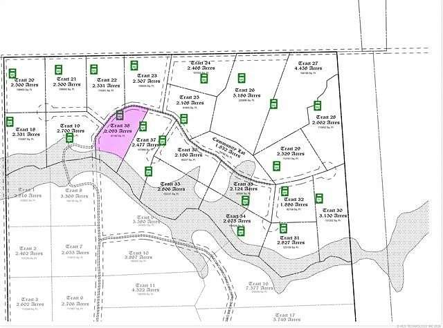2 Acres of Residential Land for Sale in Colbert, Oklahoma