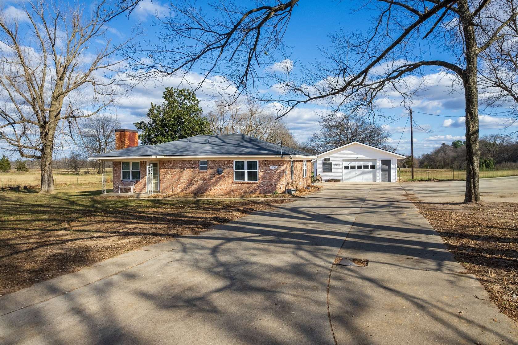 3.38 Acres of Land with Home for Sale in Mount Vernon, Texas