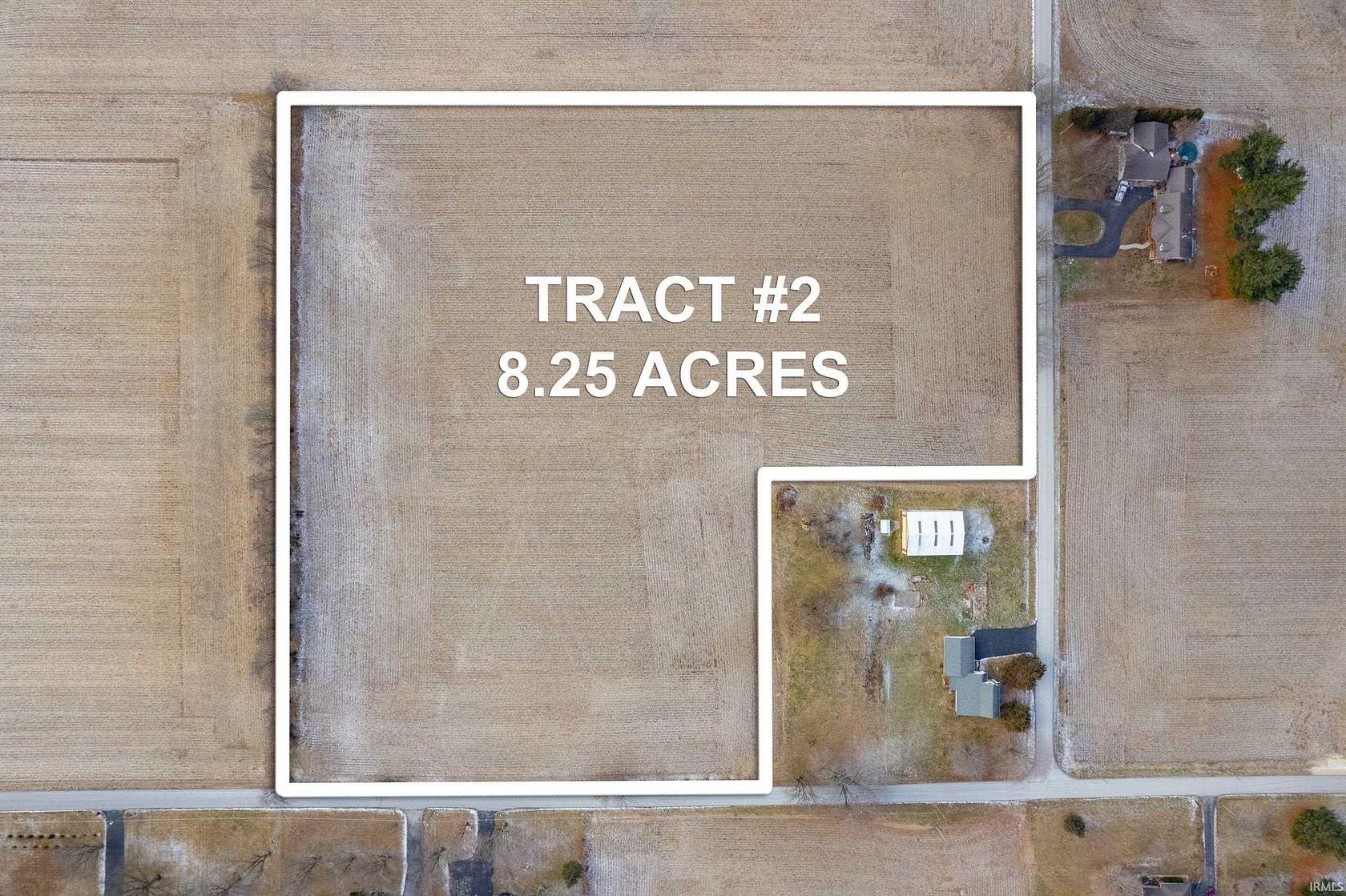 8.25 Acres of Agricultural Land for Sale in Russiaville, Indiana
