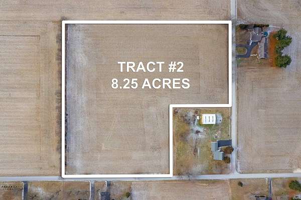 8.25 Acres of Agricultural Land for Sale in Russiaville, Indiana