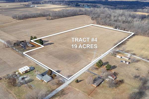 60 Acres of Recreational Land & Farm for Sale in Russiaville, Indiana
