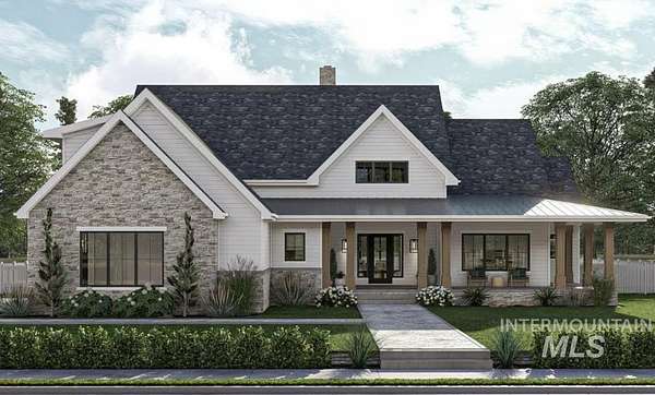 5 Acres of Residential Land with Home for Sale in Emmett, Idaho