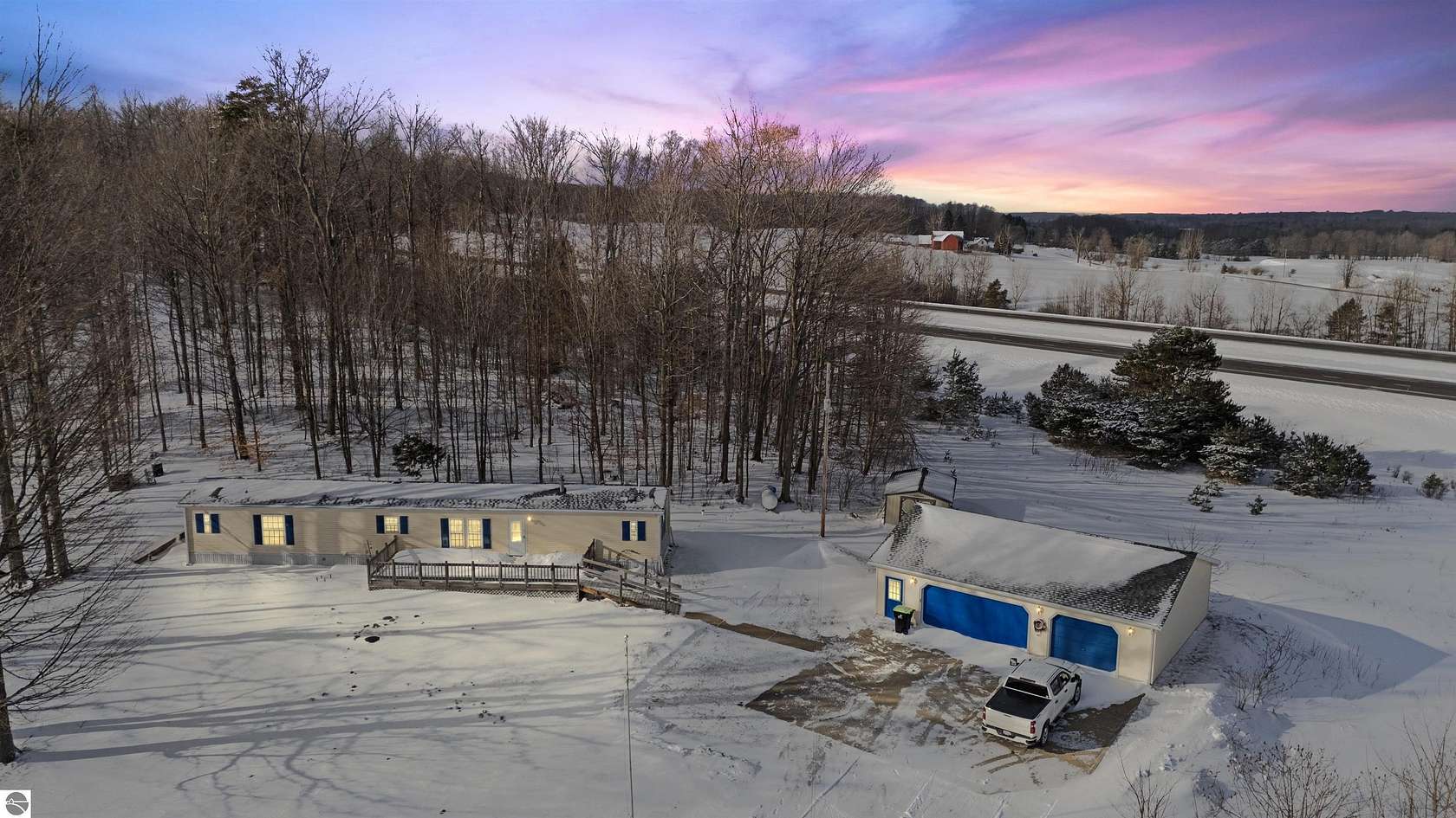 3.6 Acres of Residential Land with Home for Sale in Cadillac, Michigan