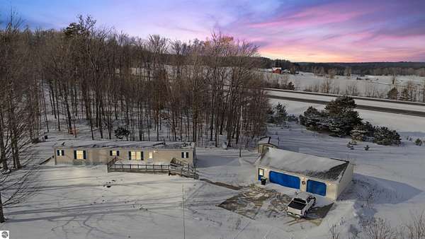 3.6 Acres of Residential Land with Home for Sale in Cadillac, Michigan