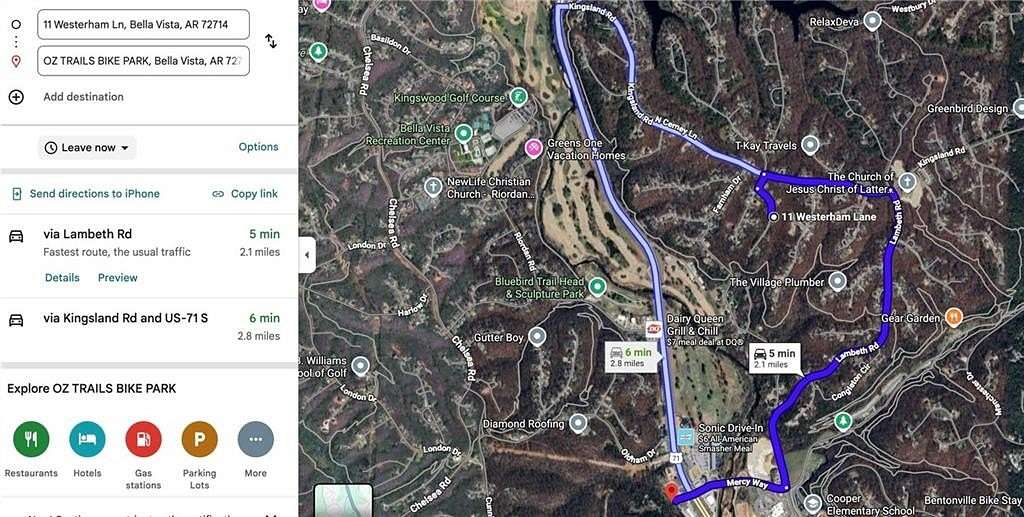 0.45 Acres of Residential Land for Sale in Bella Vista, Arkansas