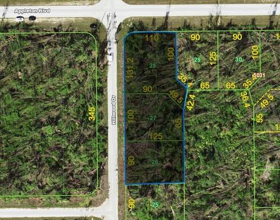0.88 Acres of Residential Land for Sale in Port Charlotte, Florida