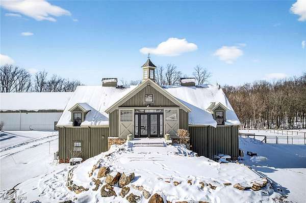 13.9 Acres of Land with Home for Sale in Chardon, Ohio