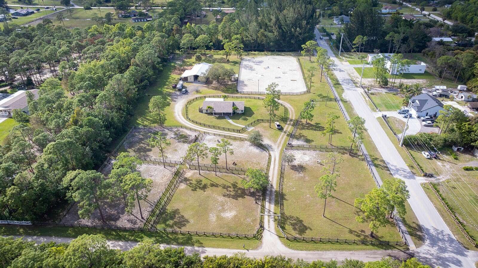 5.5 Acres of Land with Home for Sale in The Acreage, Florida