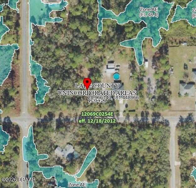 1 Acre of Residential Land for Sale in Eustis, Florida