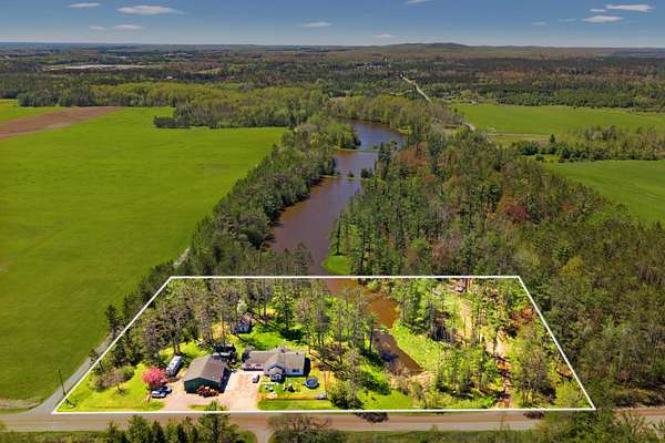 4 Acres of Land with Home for Sale in Fairview, Michigan