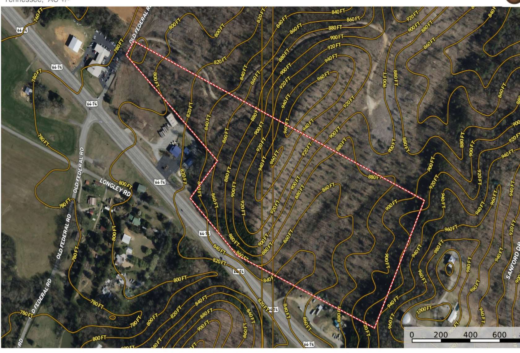 30 Acres of Recreational Land for Sale in Ocoee, Tennessee