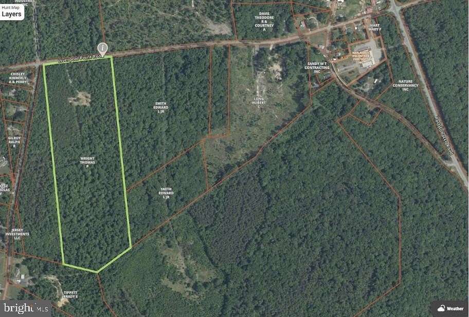 33 Acres of Recreational Land for Sale in Nanjemoy, Maryland