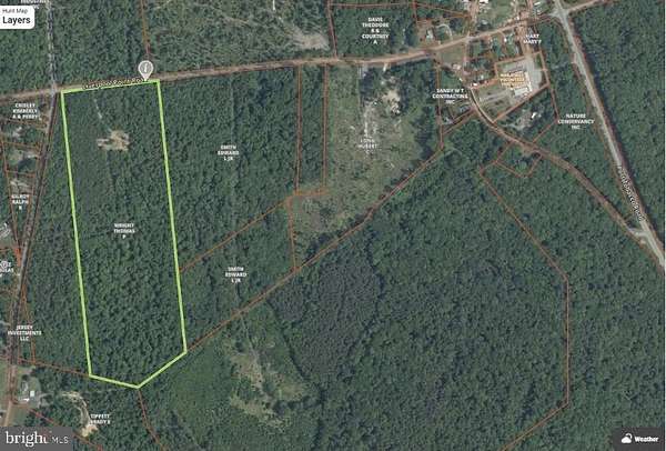 33 Acres of Recreational Land for Sale in Nanjemoy, Maryland