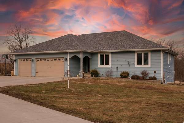 5.35 Acres of Land with Home for Sale in Indianola, Iowa