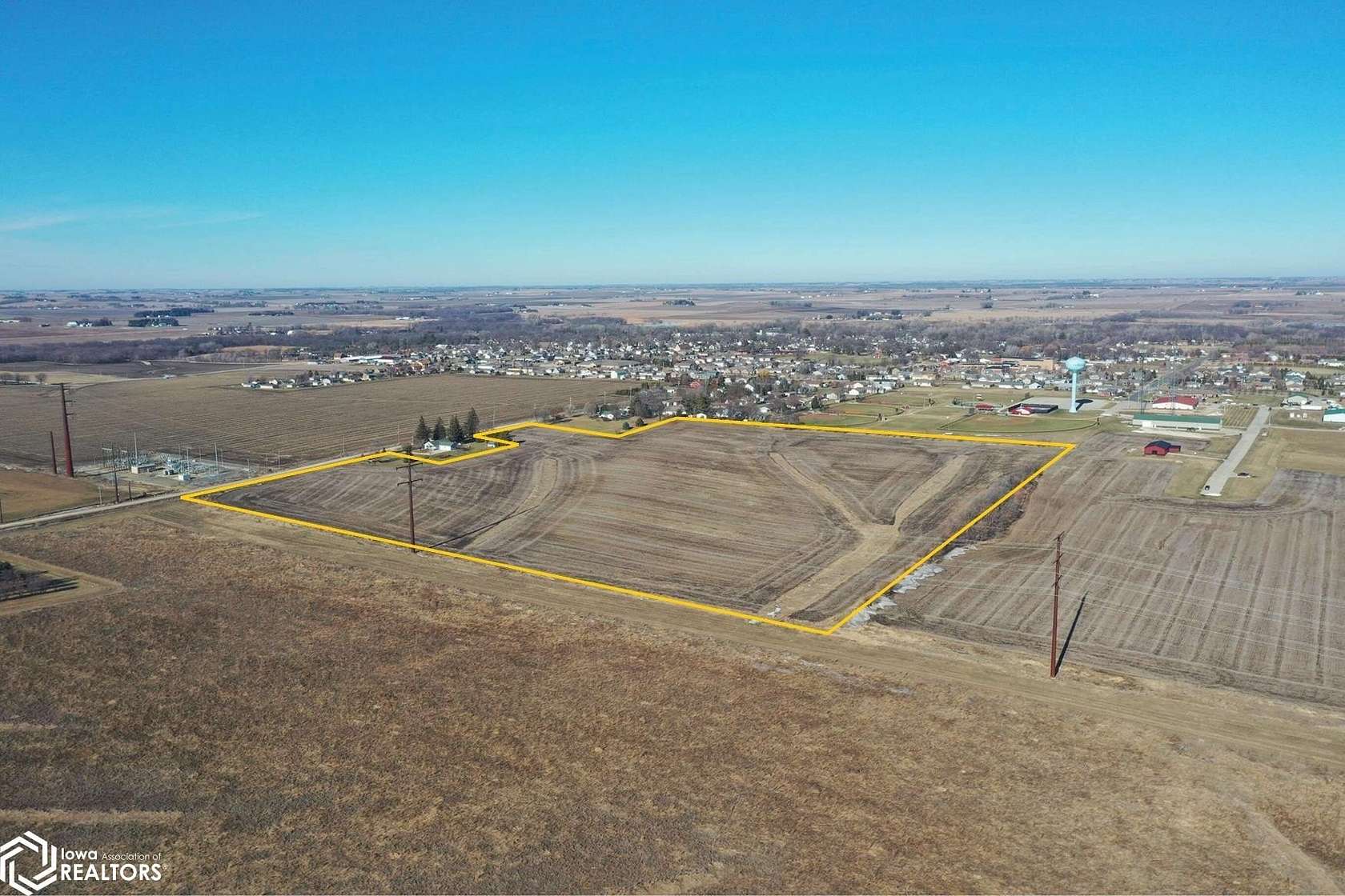 36 Acres of Agricultural Land for Sale in Parkersburg, Iowa