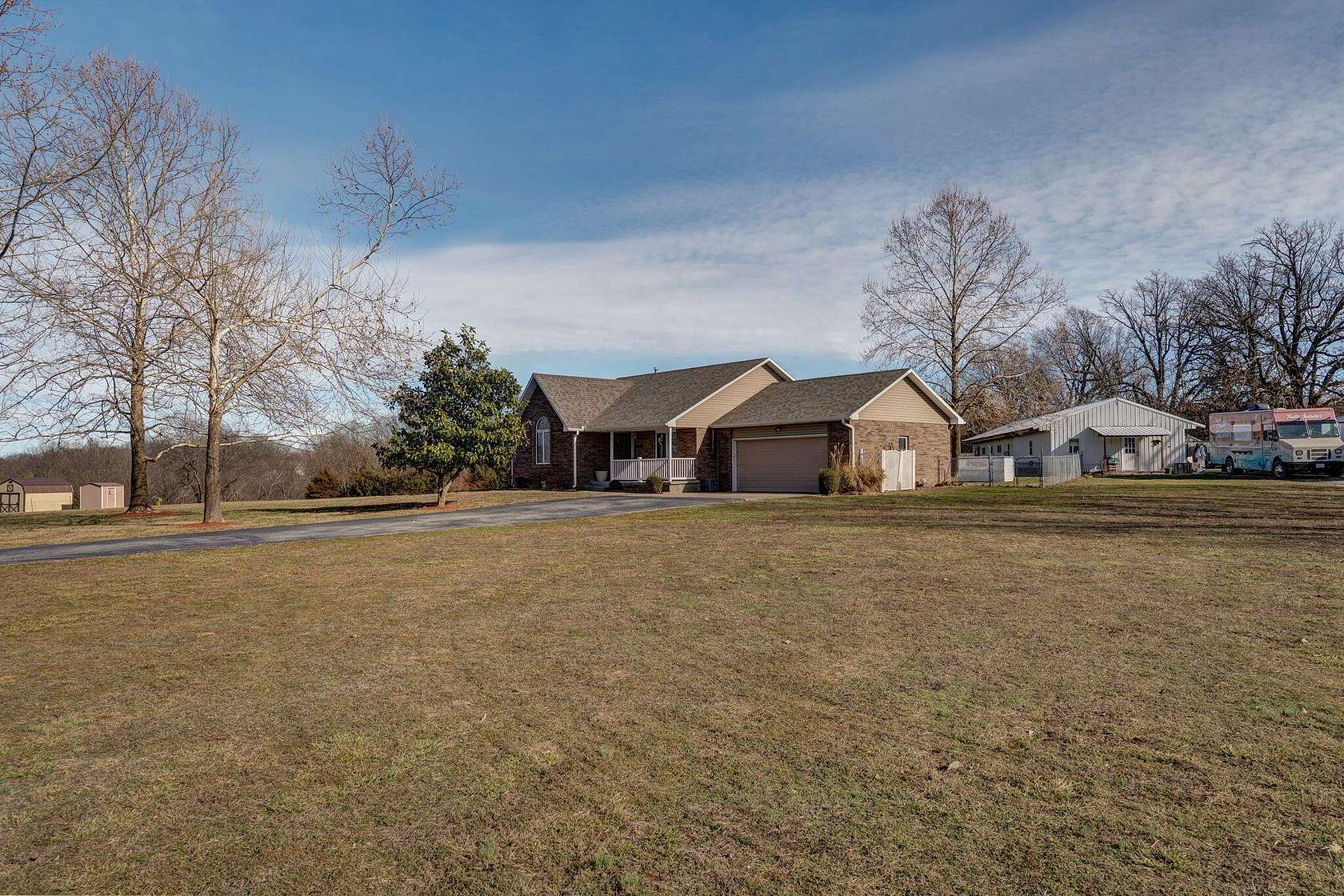 2.5 Acres of Residential Land with Home for Sale in Mount Vernon, Missouri