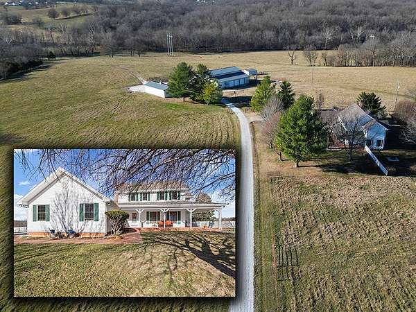 36.5 Acres of Agricultural Land with Home for Sale in Ozark, Missouri