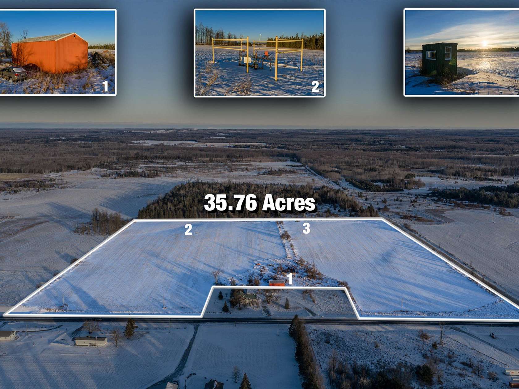 35.8 Acres of Recreational Land & Farm for Sale in Hillman, Michigan